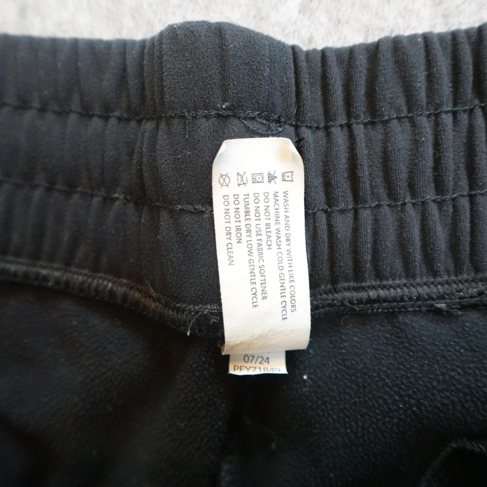 Yogalicious Pants Women Medium Black Polarlux Maya Illusion Fleece Lined Jogger - Picture 8 of 10